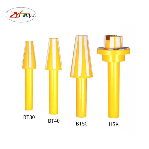 BT30 BT40 BT50 HSK50A HSK63A test bar CNC machine spindle test rods for 7:24 taper Measuring length: 300mm