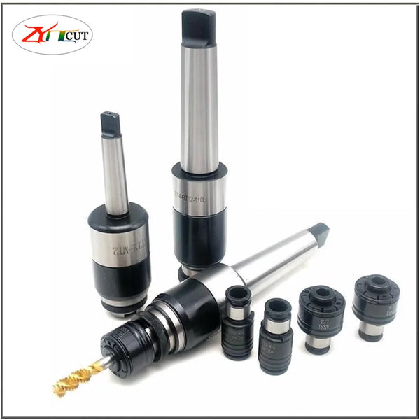 BT30 BT40 C20 C25 MT2 MT3 MT4 GT12 GT24 Telescopic Tapping tool holder M2-M30 Tap chuck Collet Overload Protection Tool Holder