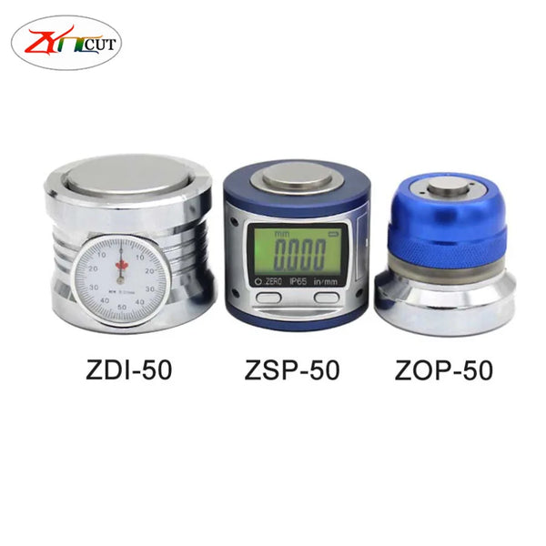 ZDI-50 Mechanical z-axis setter with meter,ZOP-50 Digital display Photoelectric z-axis setter for machining center spindle,