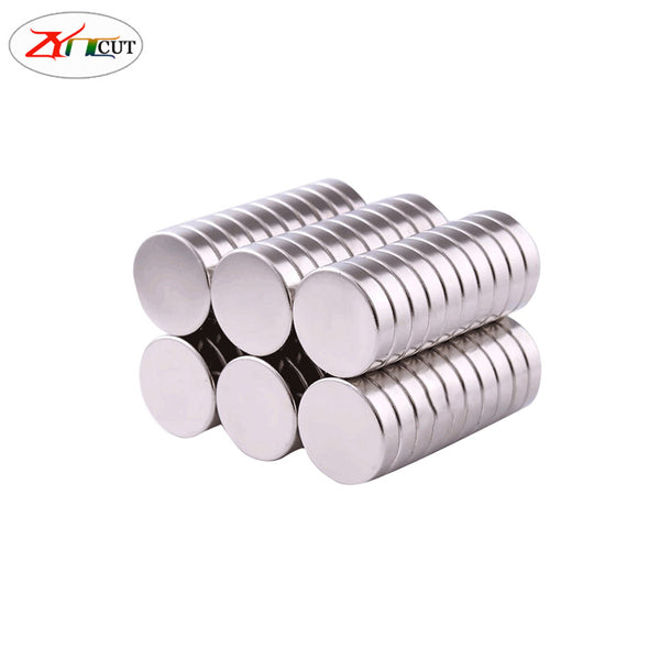 Diameter 25mm Thick 2 3 4 5 8 10mm NdFeB Circular Powerful Magnet rare earth permanent magnet sheet electroplating small magnet